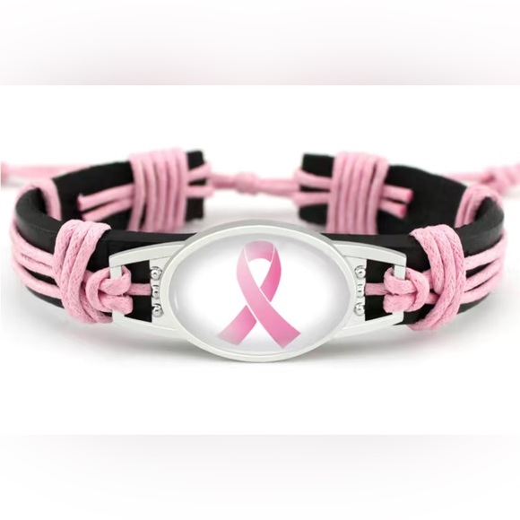 Breast Cancer Awareness “Pink Ribbon” Bracelet - Picture 4 of 6